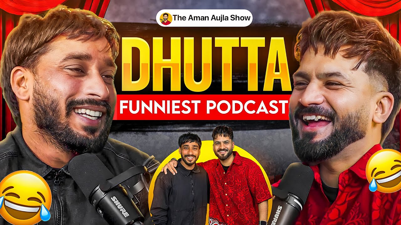 DUTTA Pindi Aala ਨਾਲ full Hassey ਵਾਲਾ Podcast😁 | The Aman Aujla Show