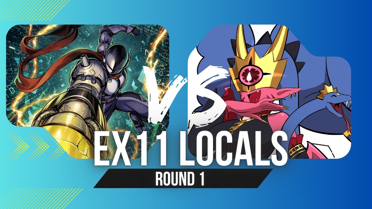 Justimon tem o necessário para derrotar Medusamon? | Digimon Card Game EX11 Locals