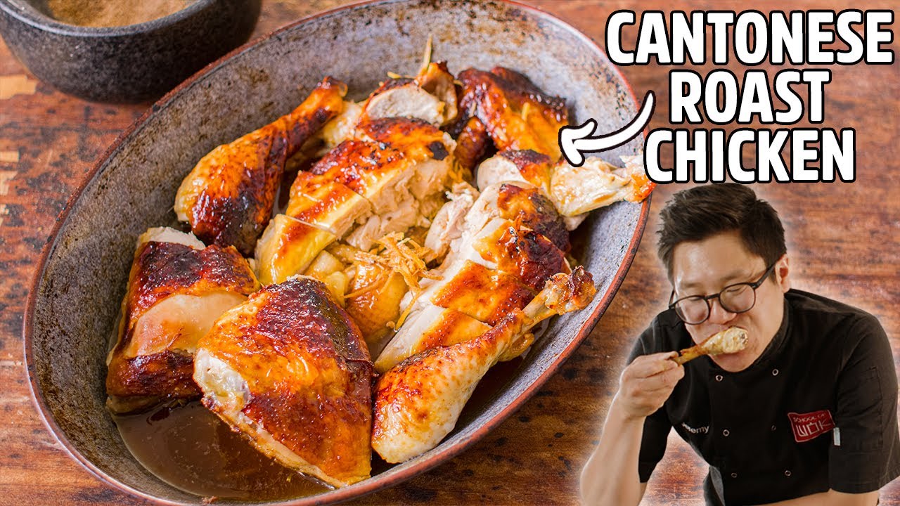 Incredible Crispy Cantonese Roast Chicken Recipe!