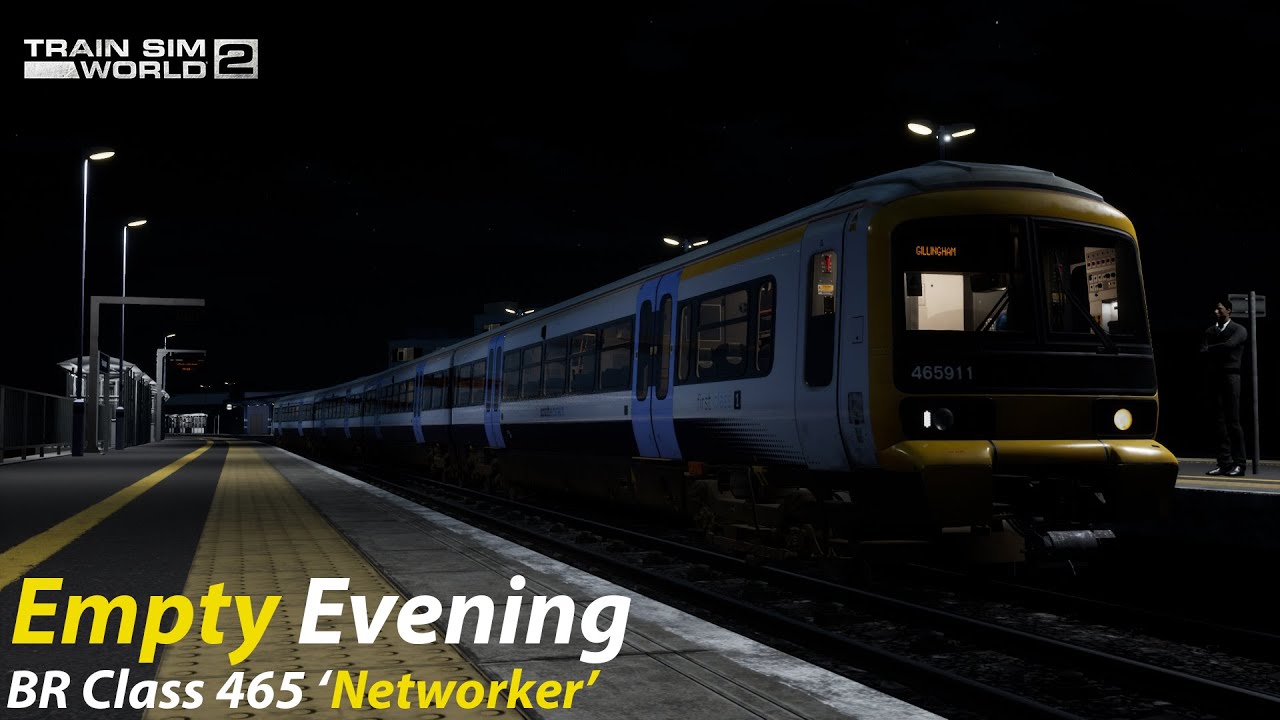 Empty Evening : Southeastern High Speed : Train Sim World 2 1080p60fps