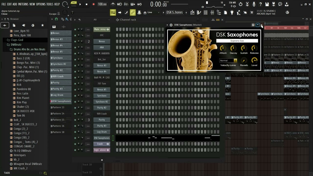 COMO FOI PRODUZIDA A MUSICA DA DEYSE BUQUE  MALEMBE YA MINA PRODUCAO DE CADU GROOVE BEATZ