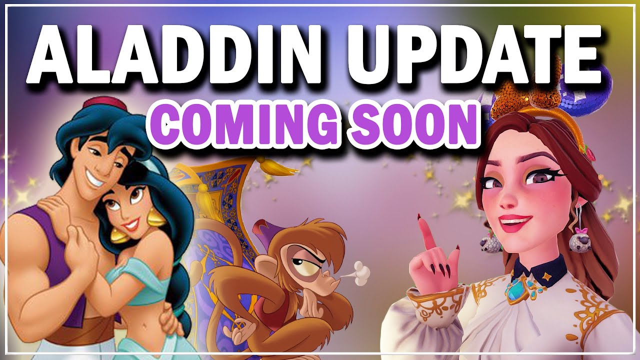 Get Ready for Aladdin and Jasmine in Disney Dreamlight Valley!