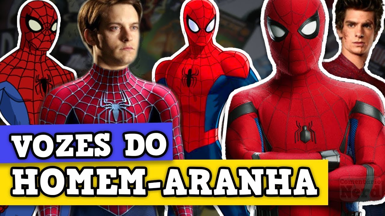 CONHEÇA OS DUBLADORES DO HOMEM-ARANHA NO BRASIL