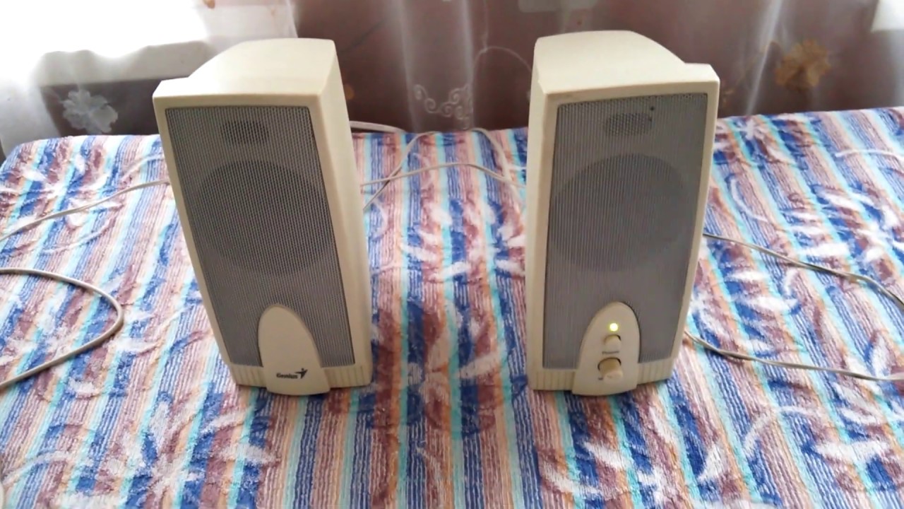 Компьютерная акустика Genius SP-G06. Наверное винтаж уже.