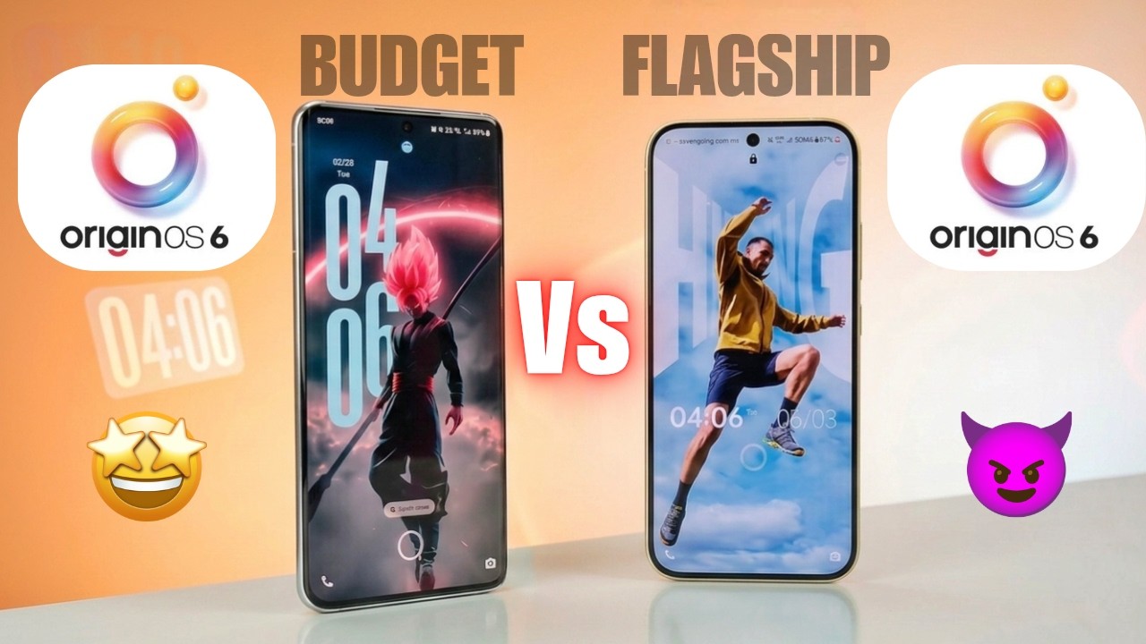 OriginOS 6 Reality | Flagship vs Budget OriginOS Real comparison 
