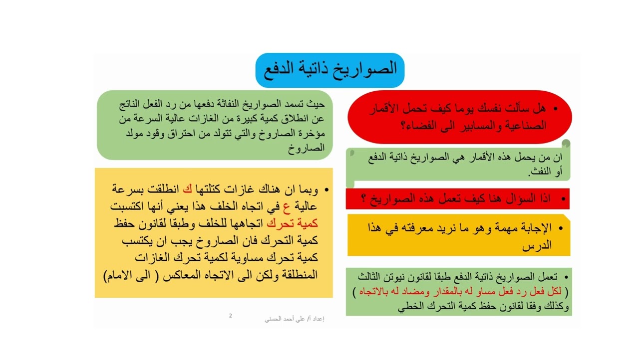 الصواريخ ذاتية الدفع