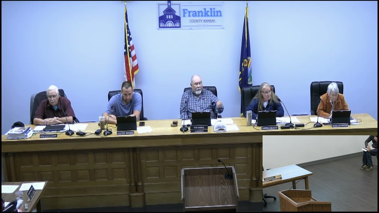 10 22 2025 Franklin County Board of County Commissioners Meeting