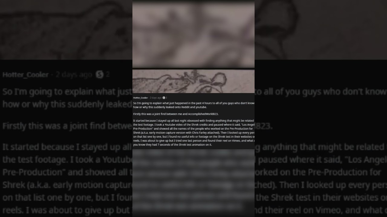 The Lost Shrek Animation Test (part 3) 