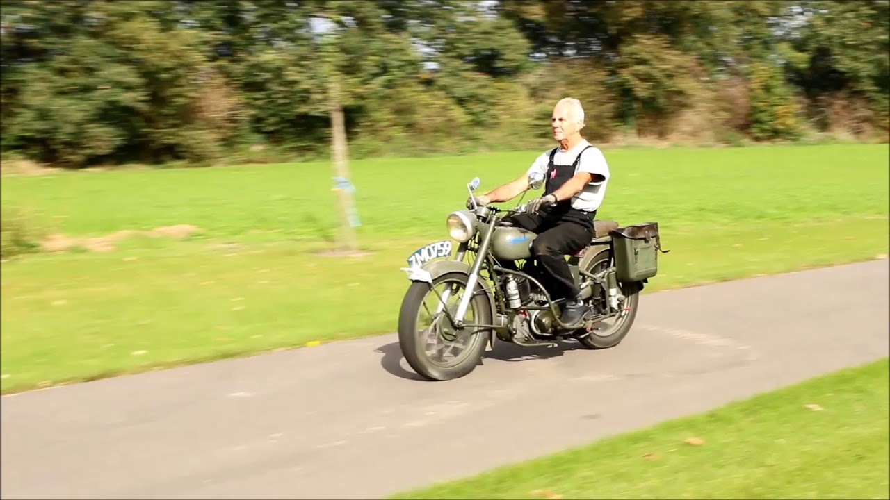 Sarolea 400cc Estafette ex belgian army from 1951