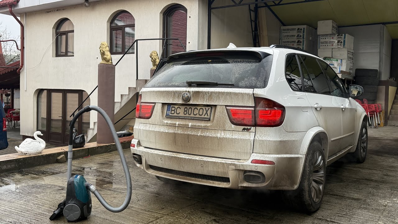AM CURĂȚAT X5-UL PE INTERIOR