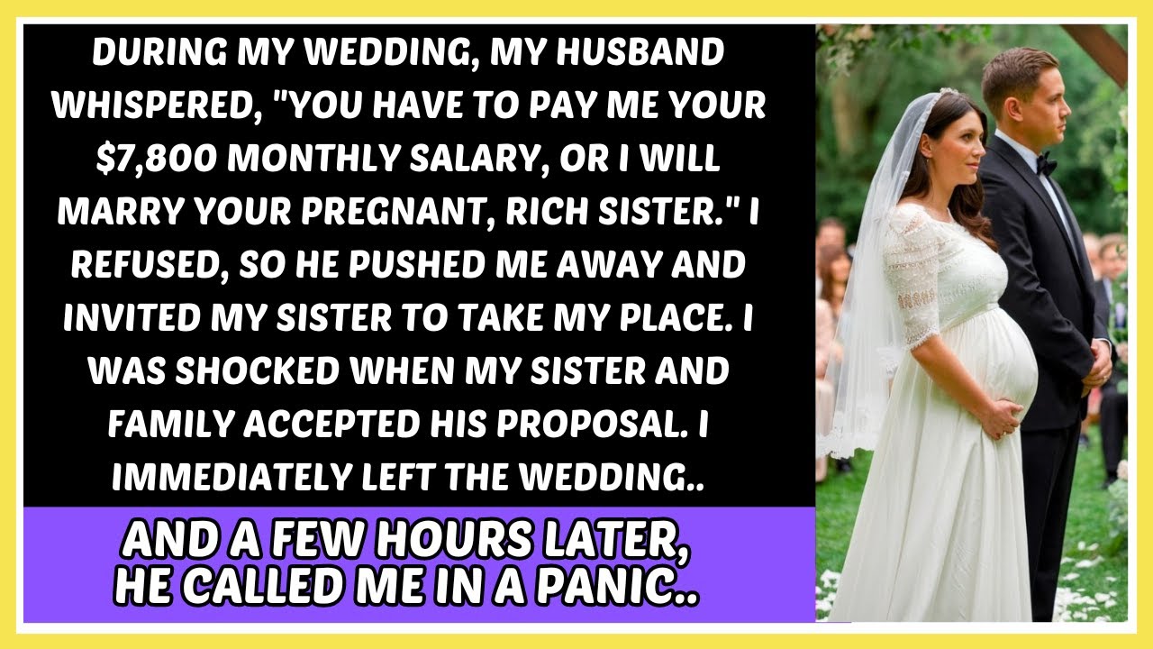 На моей свадьбе муж прошептал: &laquo;Плати мне 7800 долларов в месяц, или я женюсь на твоей богатой се...