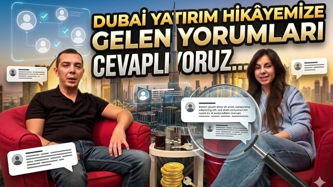 Dubai Yatırım Hikâyemize Gelen Yorumları Cevaplıyoruz...