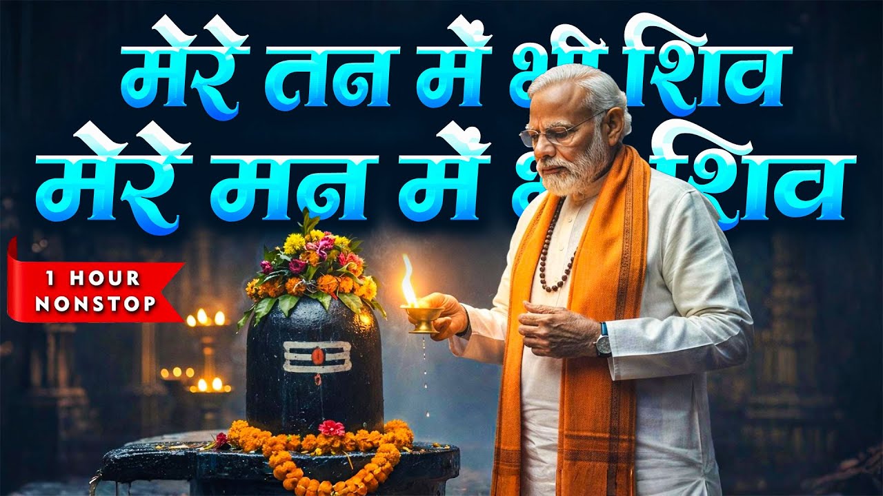 मेरे तन में भी शिव मेरे मन में भी शिव | 1 HOUR NONSTOP | शिव भजन | Shiv Naam Jap | Shiv Dhun |