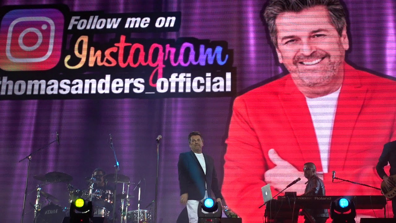 Final of Thomas Anders concert in St.Petersburg (27/09/2019)
