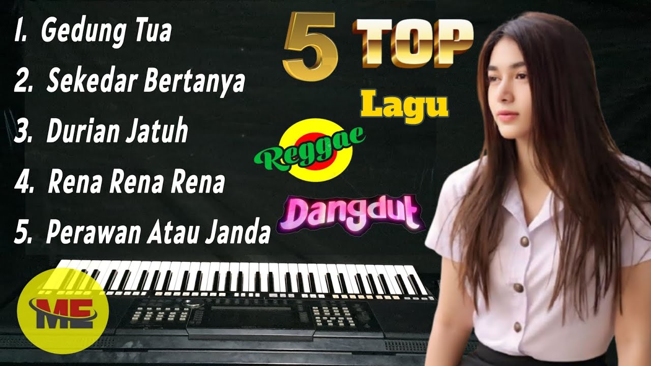 5 TOP Dangdut Reggae Vol.2 Cover Electone Terpopuler 
