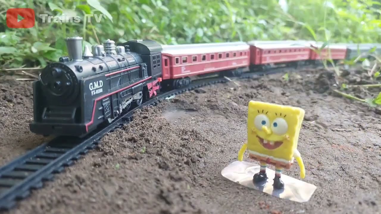 Rail king jumbo SpongeBob SquarePant 2 Train Videos