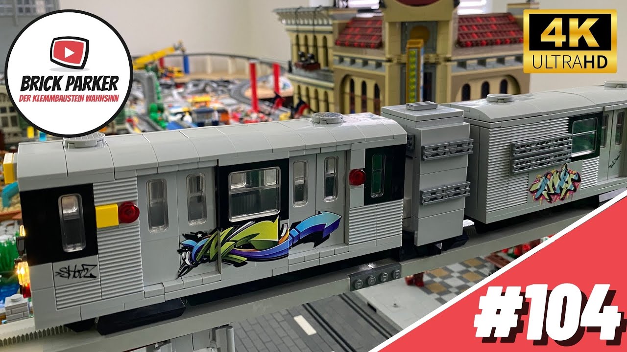 LEGO STADT UPDATE - Folge 104 - Die fertige Hochbahn [2]- The final elevated railway [2]
