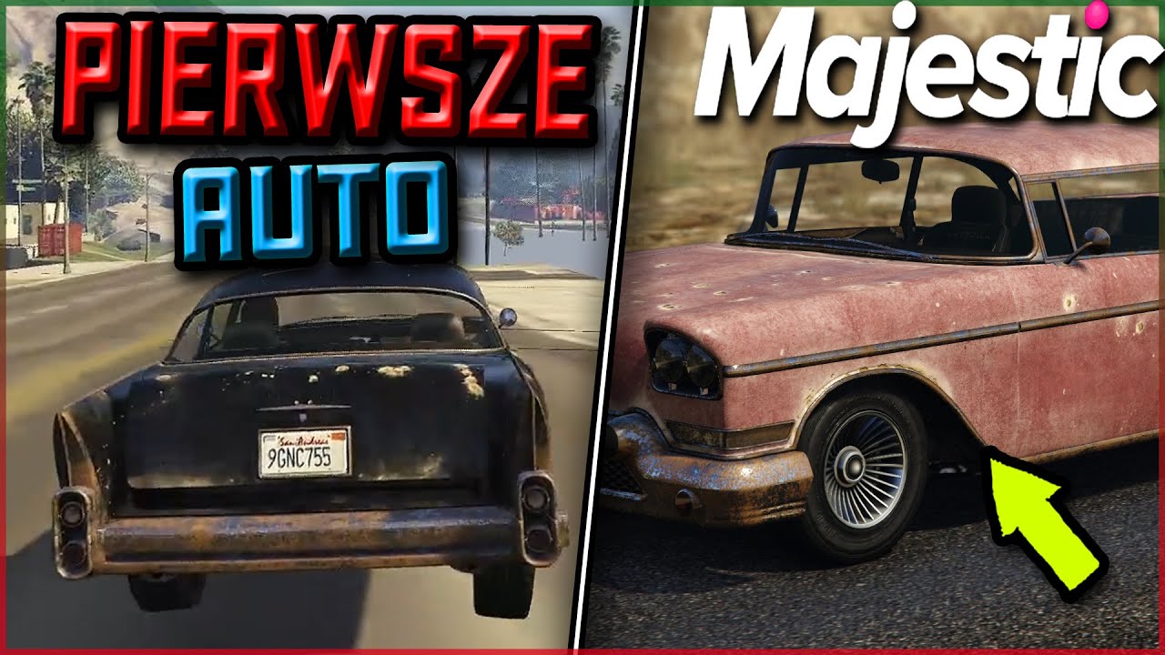 MOJE PIERWSZE AUTO - Majestic RP odc.4