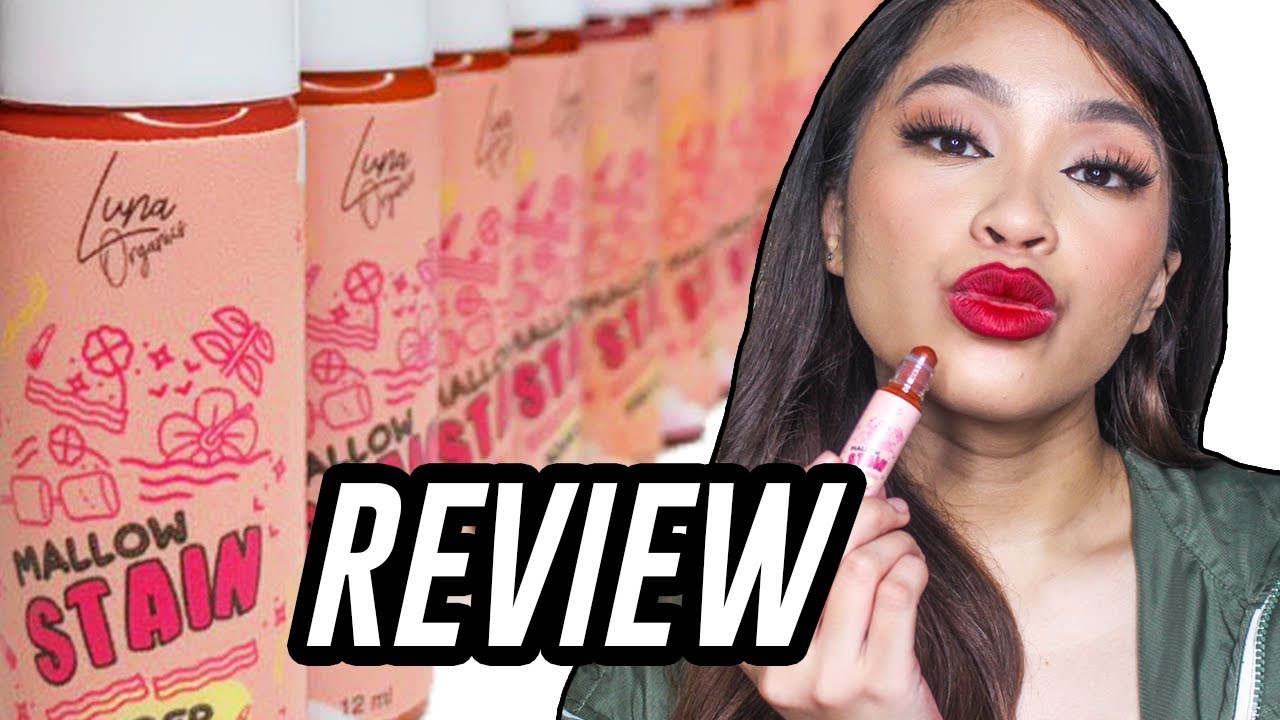 MAGKAKAPAREHAS? Luna Organics Mallow Stain Review + Swatch | Booya