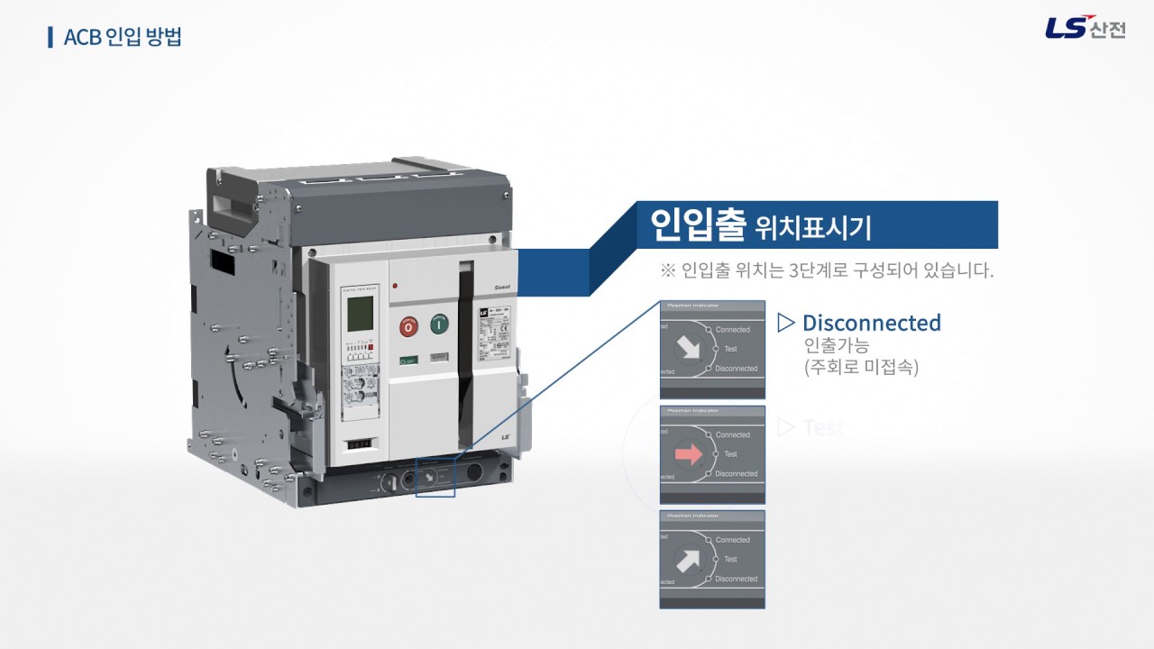 [LS ELECTRIC] ACB User Service Manual - 인입방법