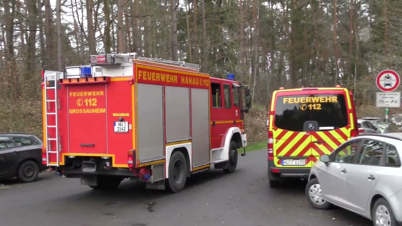 Waldbrandübung Hanau
