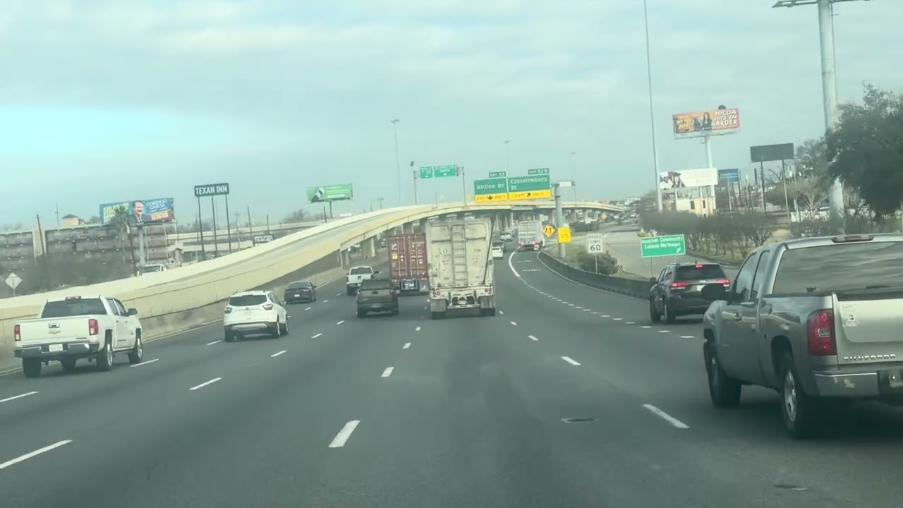 Morning Hour Driving: 290 East - 610 East - 45 North to  FM 1960 ( Humble)