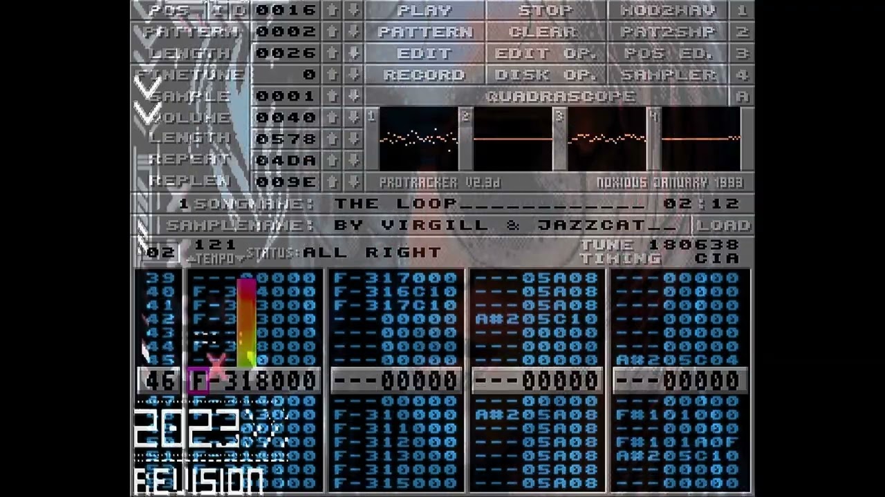 Virgill & JazzCat / Ghostown & Haujobb│The Loop [Amiga Demo Music]