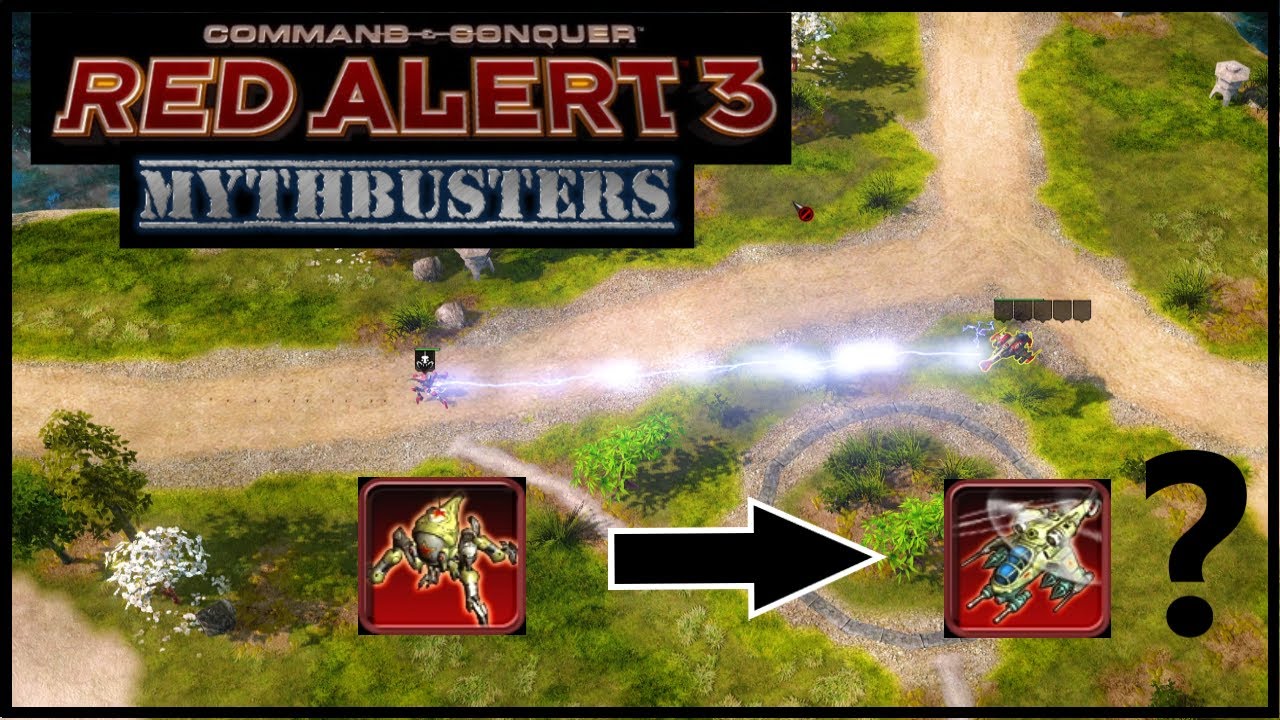 [Red Alert 3] Mythbusters #1 Terror Drone, Twinblade and Tanya!