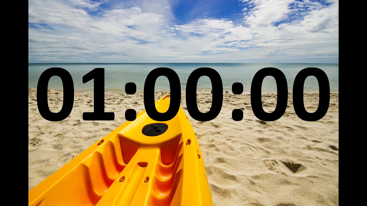 SUMMER countdown TIMER. 1 HOUR.