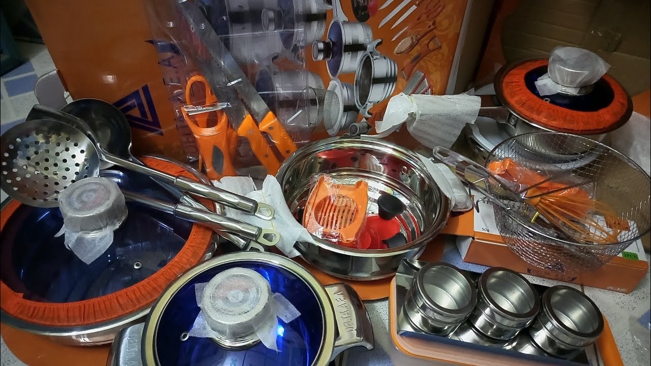 A 50 PCS Cooking Set You Won't Find In Kamukunji  * Kamukunji Haul Shopping*  You Have To See This 😱