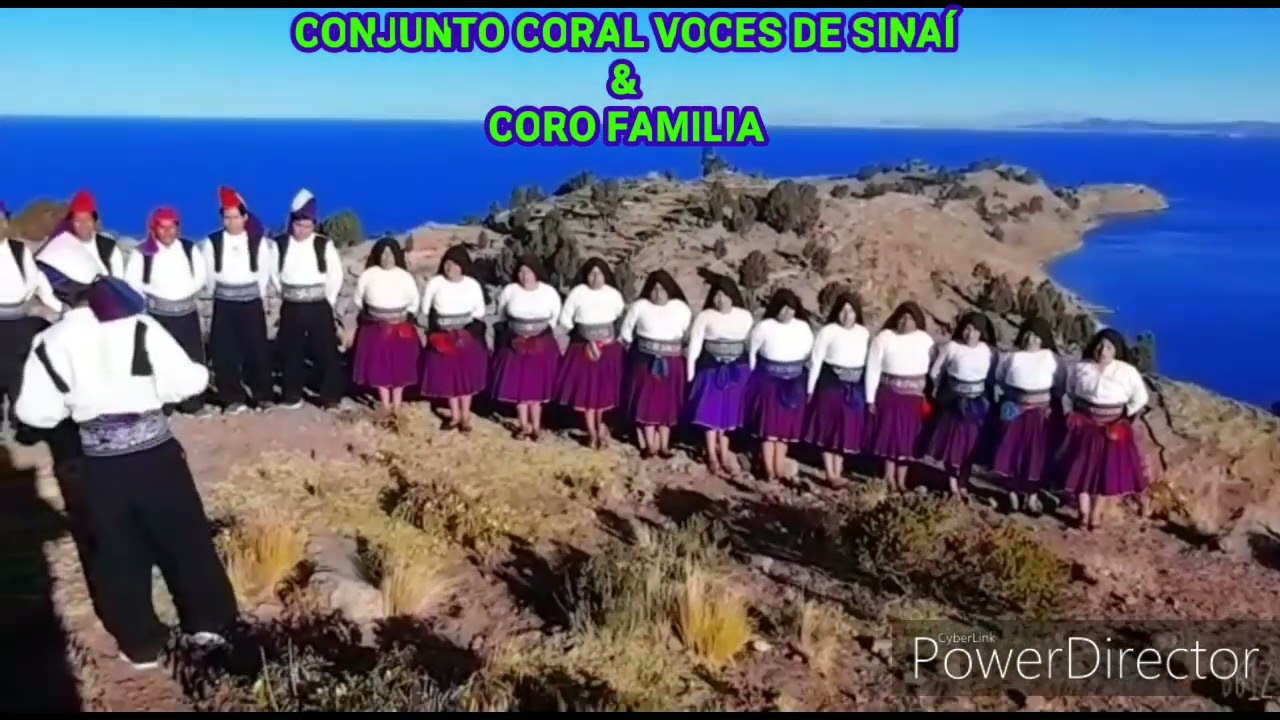 CONJUNTO CORAL VOCES DE SINAÍ DESDE LA ISLA DE TAQUILE PUNO PERÚ