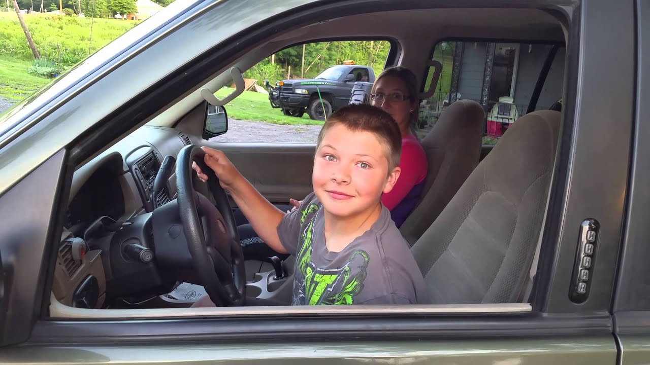 First time driving!