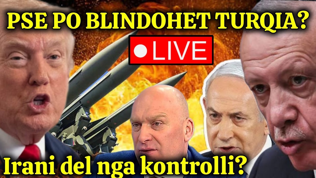 🔴LIVE: Stuhi raketash mbi Iran?Dritan Demiraj zbulon ç'po ndodh: Planet e Trump, pse dridhet Turqia?