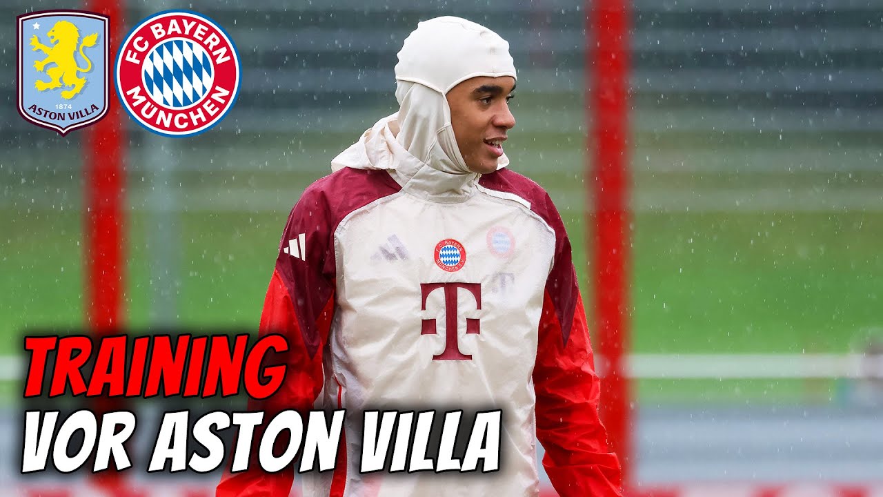 Abschlusstraining vor unserer Champions League-Partie gegen Aston Villa 🏴󠁧󠁢󠁥󠁮󠁧󠁿