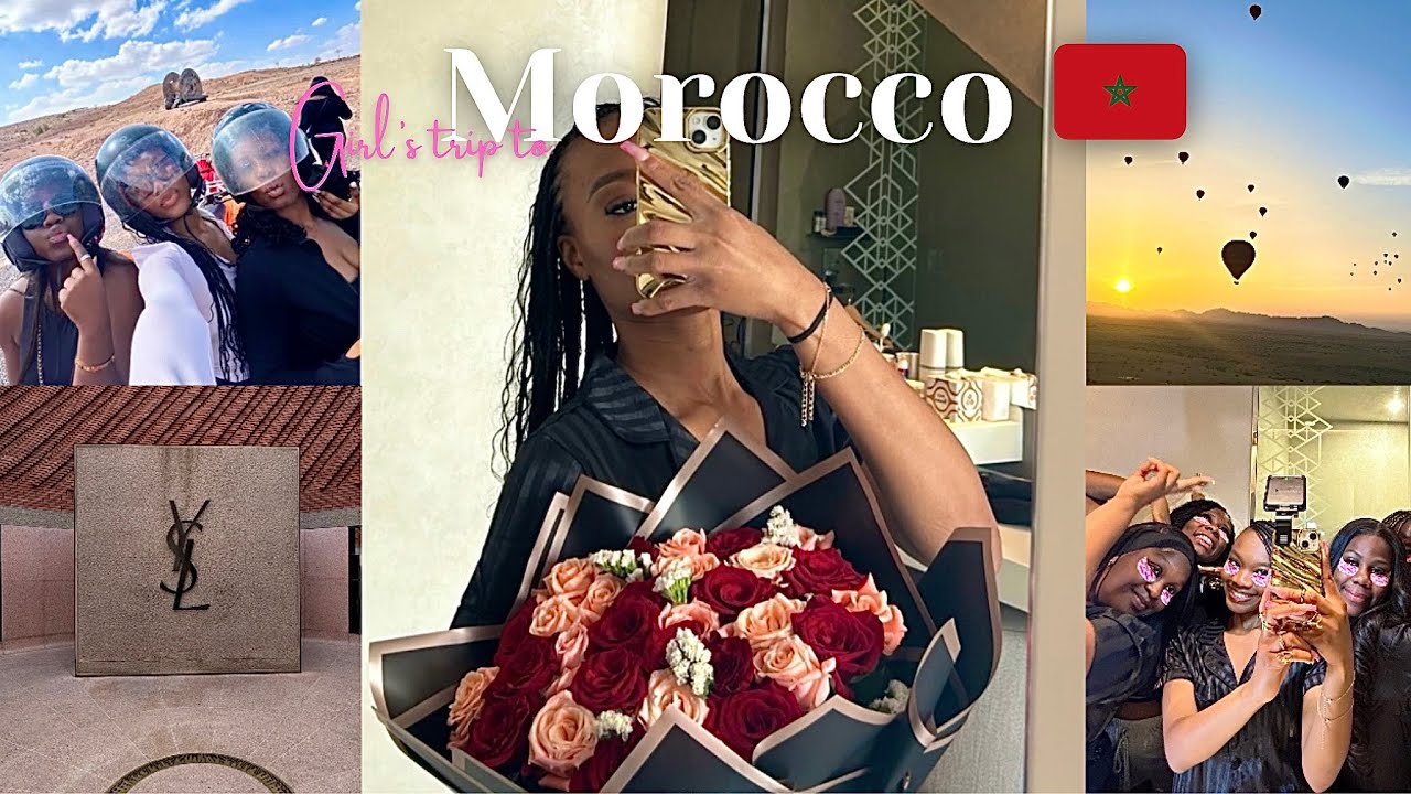 MY FIRST TRIP TO MOROCCO, MARRAKECH 🇲🇦| GIRLS TRIP | HOTEL TOUR, QUAD BIKING , RESTAURANTS & MORE.