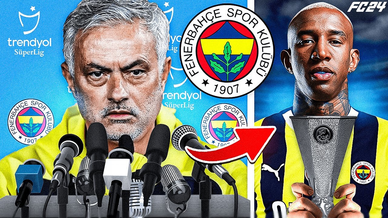 JOSE MOURİNHO İLE FENERBAHÇEYİ YÖNETTİM ! EA FC 24 FENERBAHÇE REBUİLD