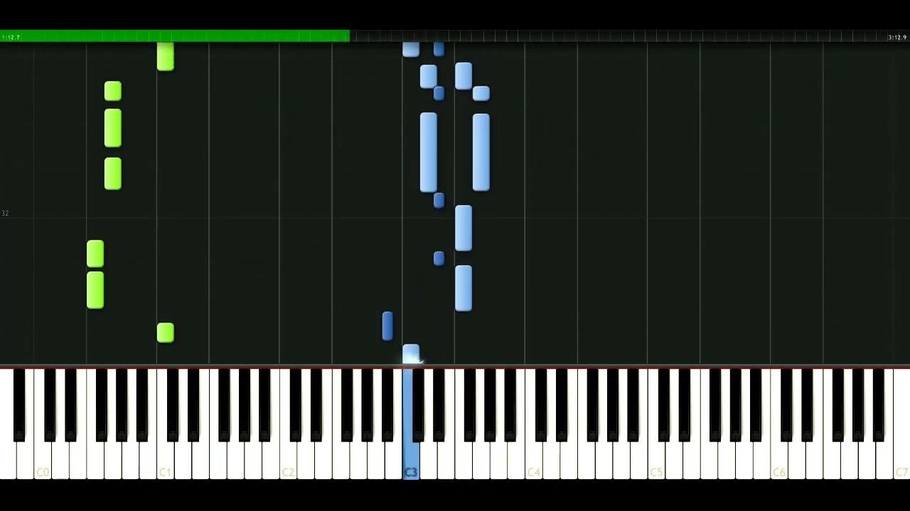 Britney Spears - Overprotected [Piano Tutorial] Synthesia | passkeypiano