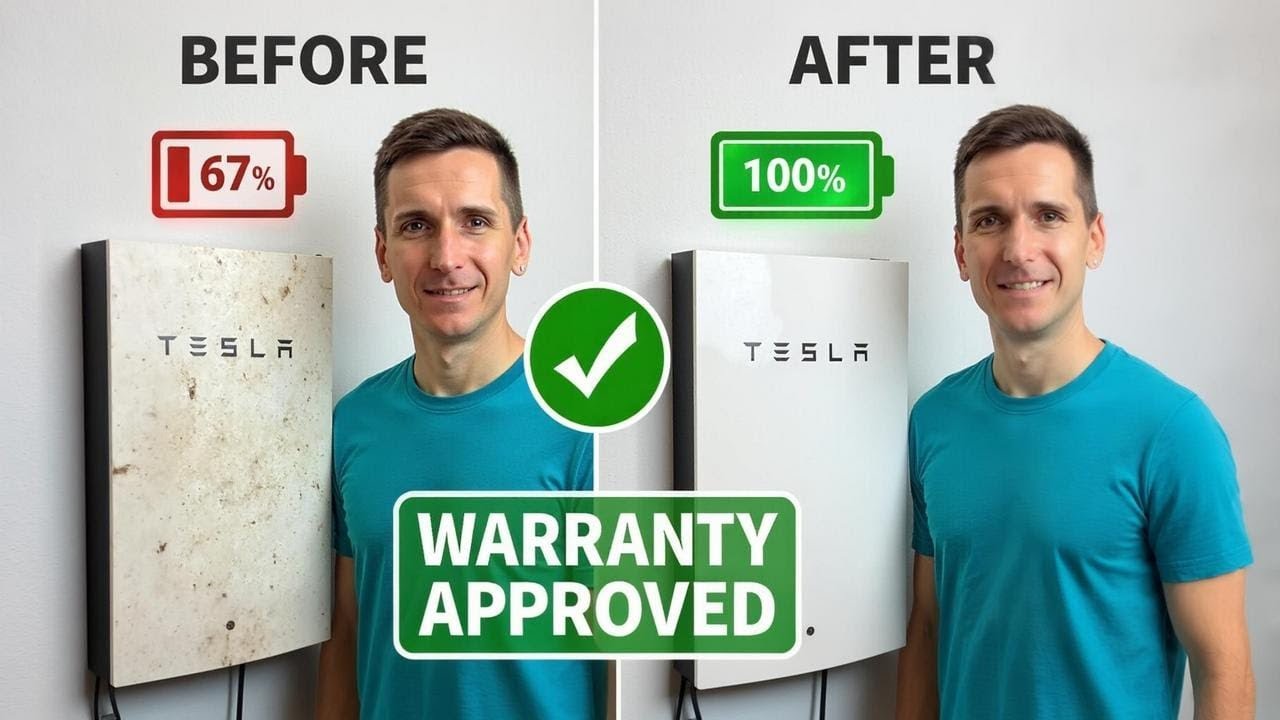 Tesla Powerwall 2 Battery Degradation via pypowerwall: Health and Warranty Replacement