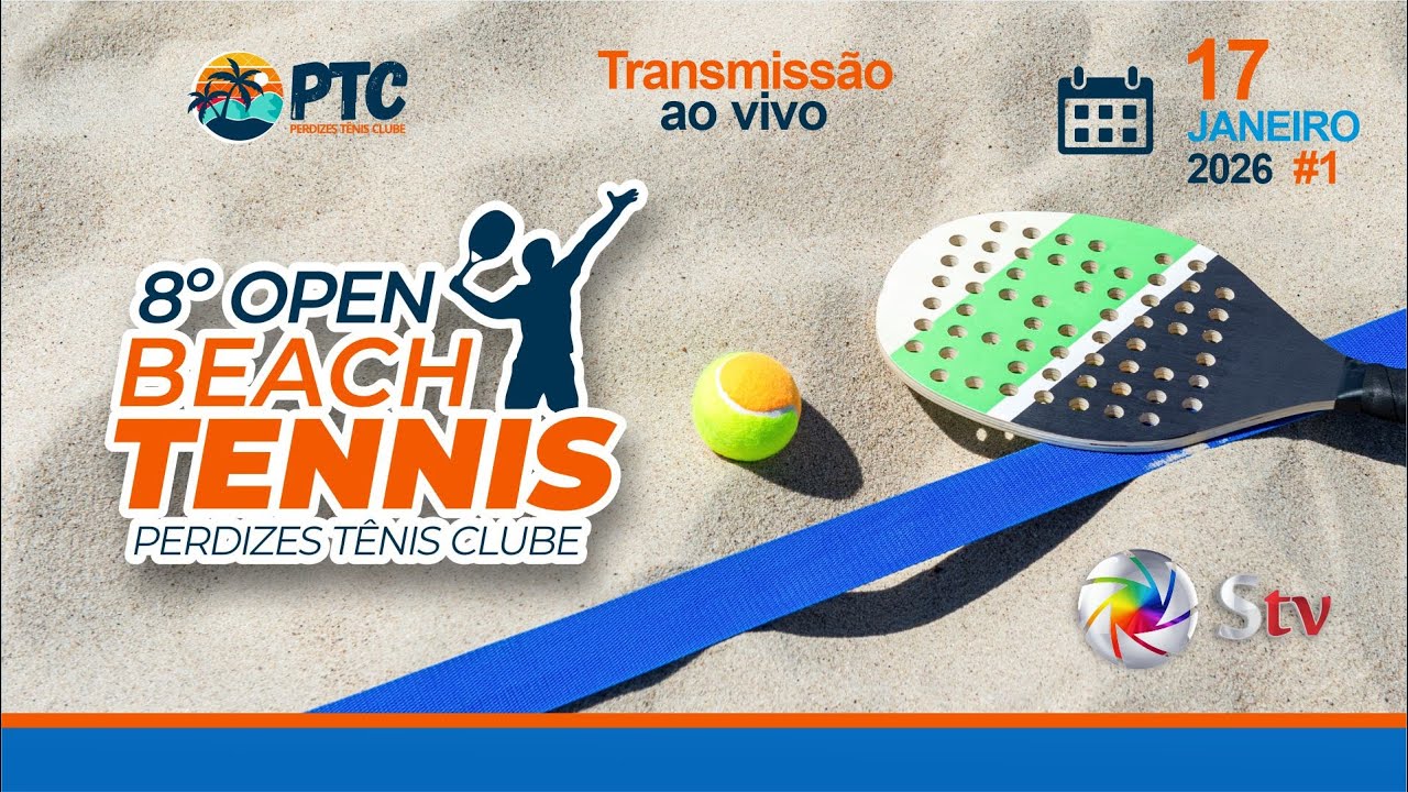 8º Open de Beach Tennis PTC - 17/01/2026