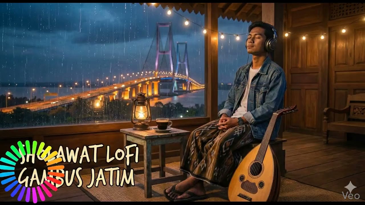 Duduk Dulu, Ngopi Dulu 🌿 Sholawat Lofi Gambus Syahdu Pengantar Istirahat (Javanese Vibe)