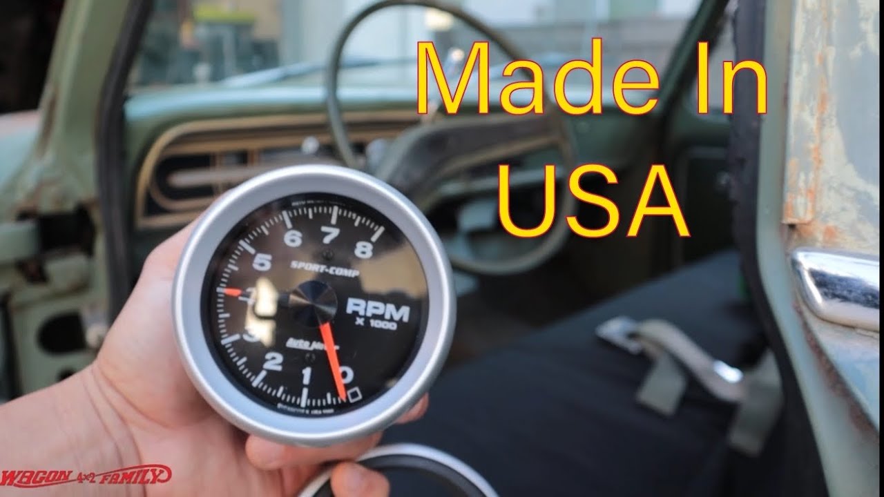 Увеличьте обороты своей езды: установите тахометр Auto Meter!
