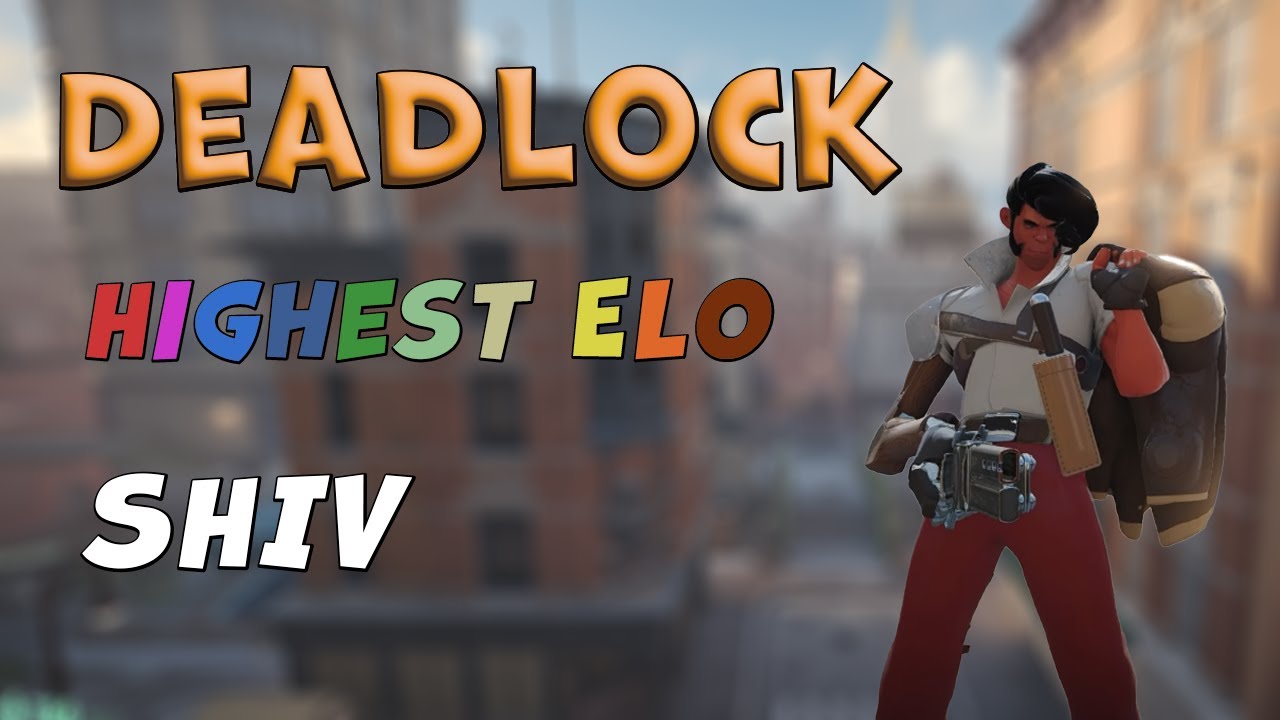 Highest Elo Player Shiv Highlights | Deadlock Gameplay |Deadlock replay