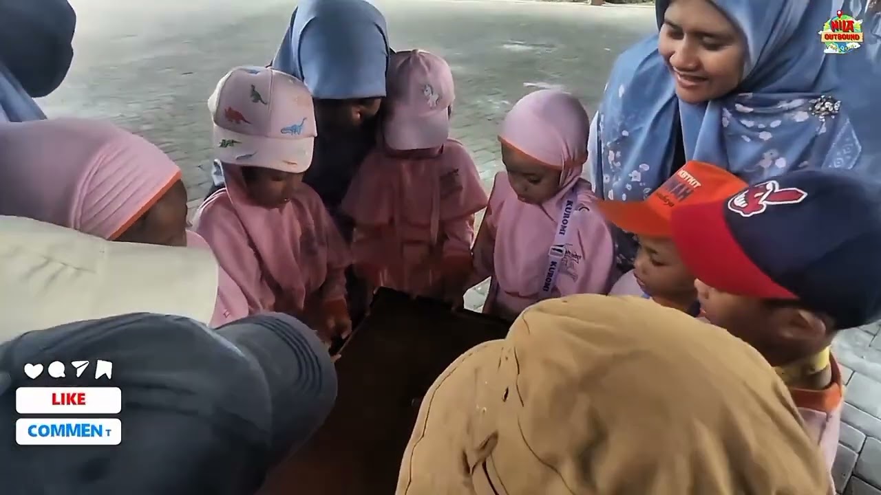 BERENANG // KB TK IT AL USWAH SBY #shortvideo #nilaoutbound #familygathering 