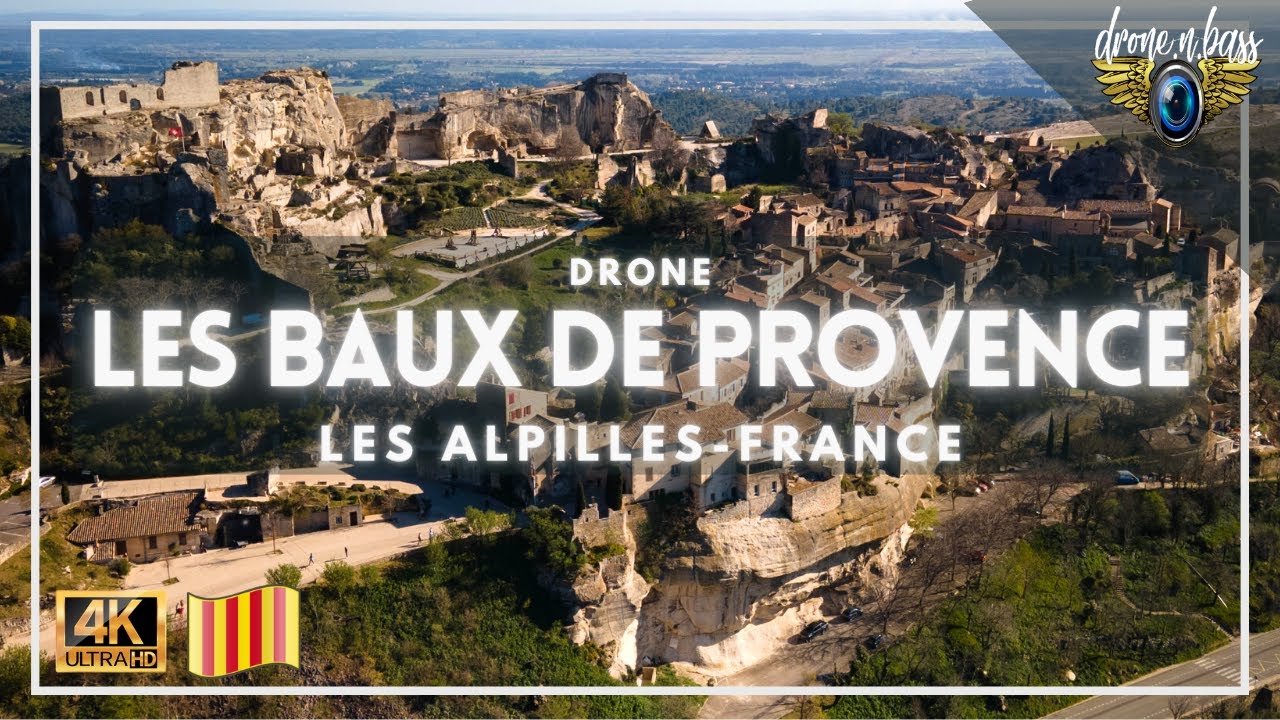 Les Baux de Provence 🛡🇨🇵13 |drone 4K| Vol en Provence