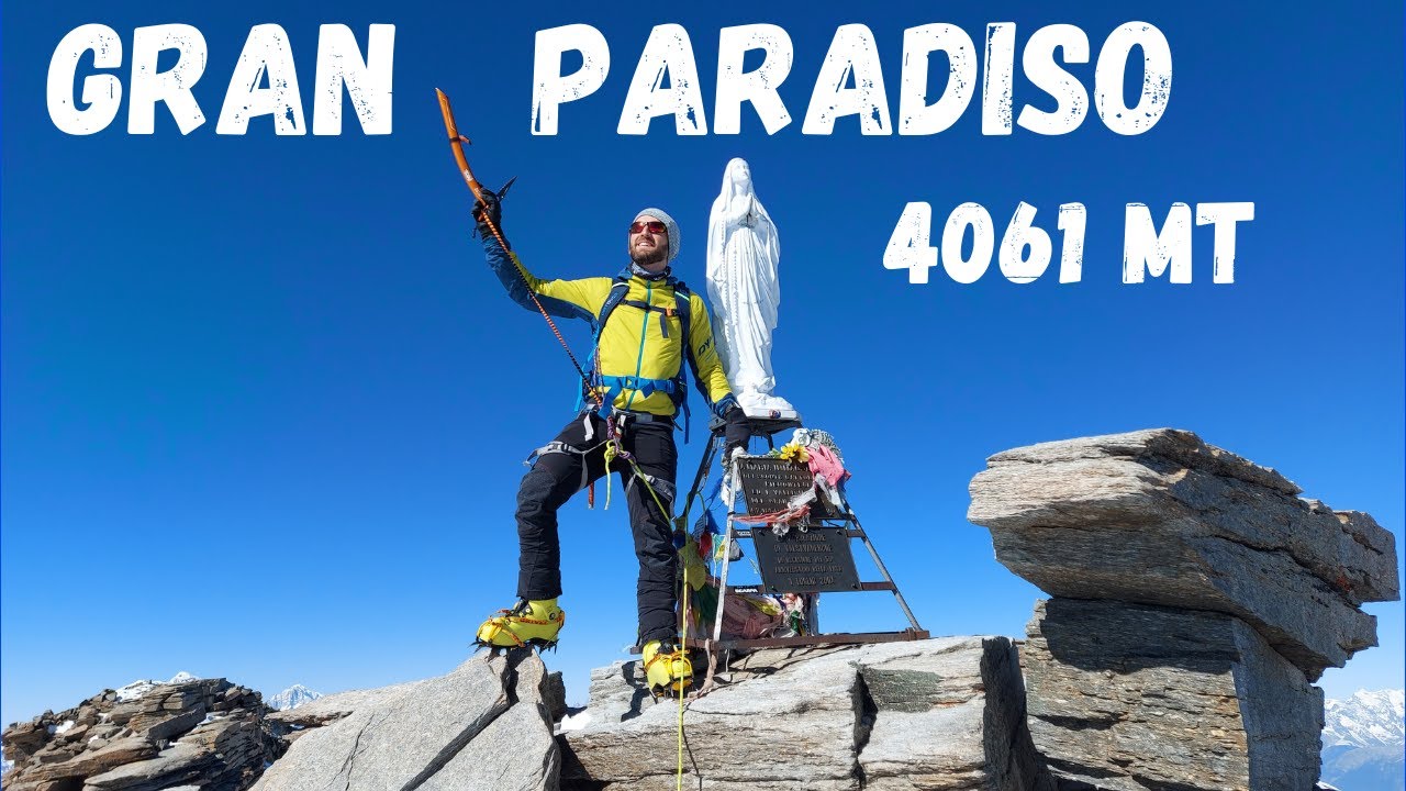 Gran Paradiso - 4061 mt - Scialpinismo - Via normale in giornata da Pont (Valsavarenche - AO) 4K