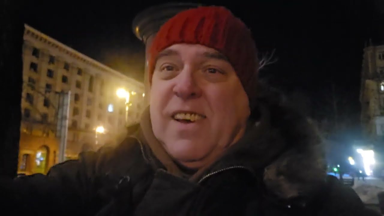 Киев сейчас. Мороз минус 25. Как оно...?