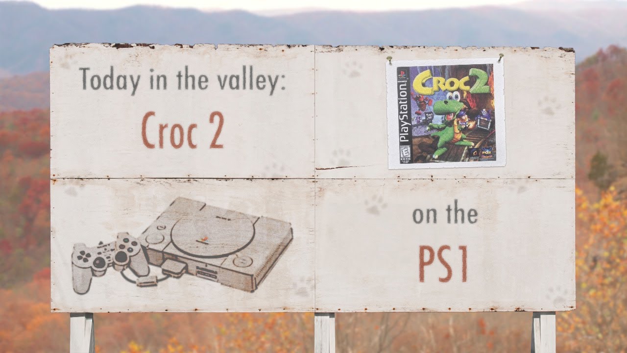 Croc 2 (PS1) | The Video Game Valley