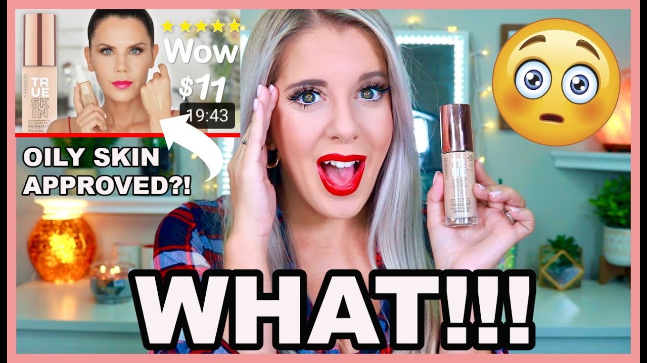 TATI DID IT AGAIN!!! || TRYING OUT CATRICE TRUE SKIN HYDRATING FOUNDATION || ALL DAY WEAR TEST! ||