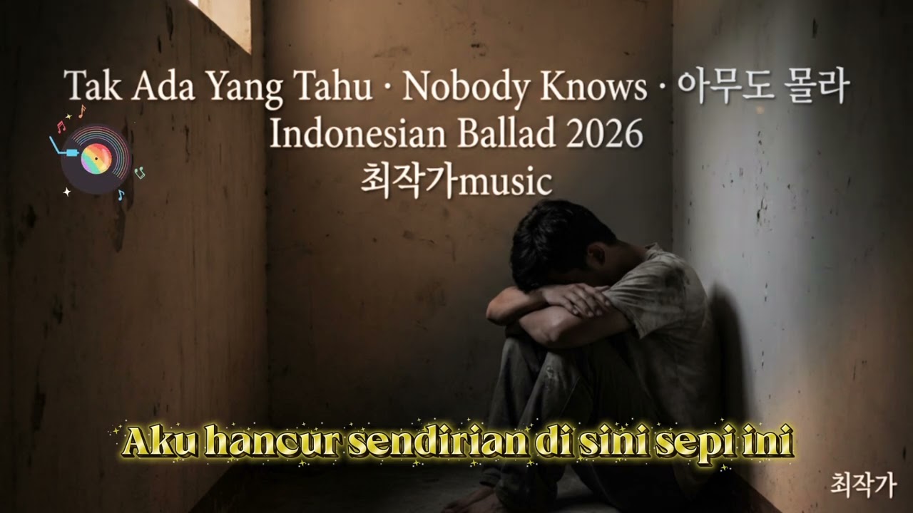 Tak Ada Yang Tahu · Nobody Knows · 아무도 몰라Indonesian Ballad 2026최작가music