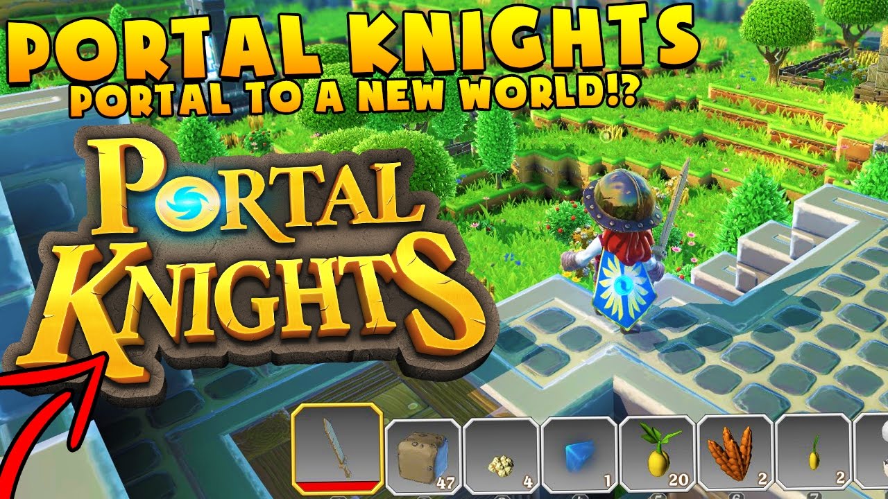 PORTAL KNIGHTS - HOW TO BUILD A PORTAL TO ANOTHER WORLD | JeromeASF